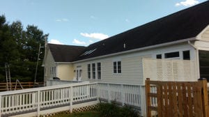 New roof on family home